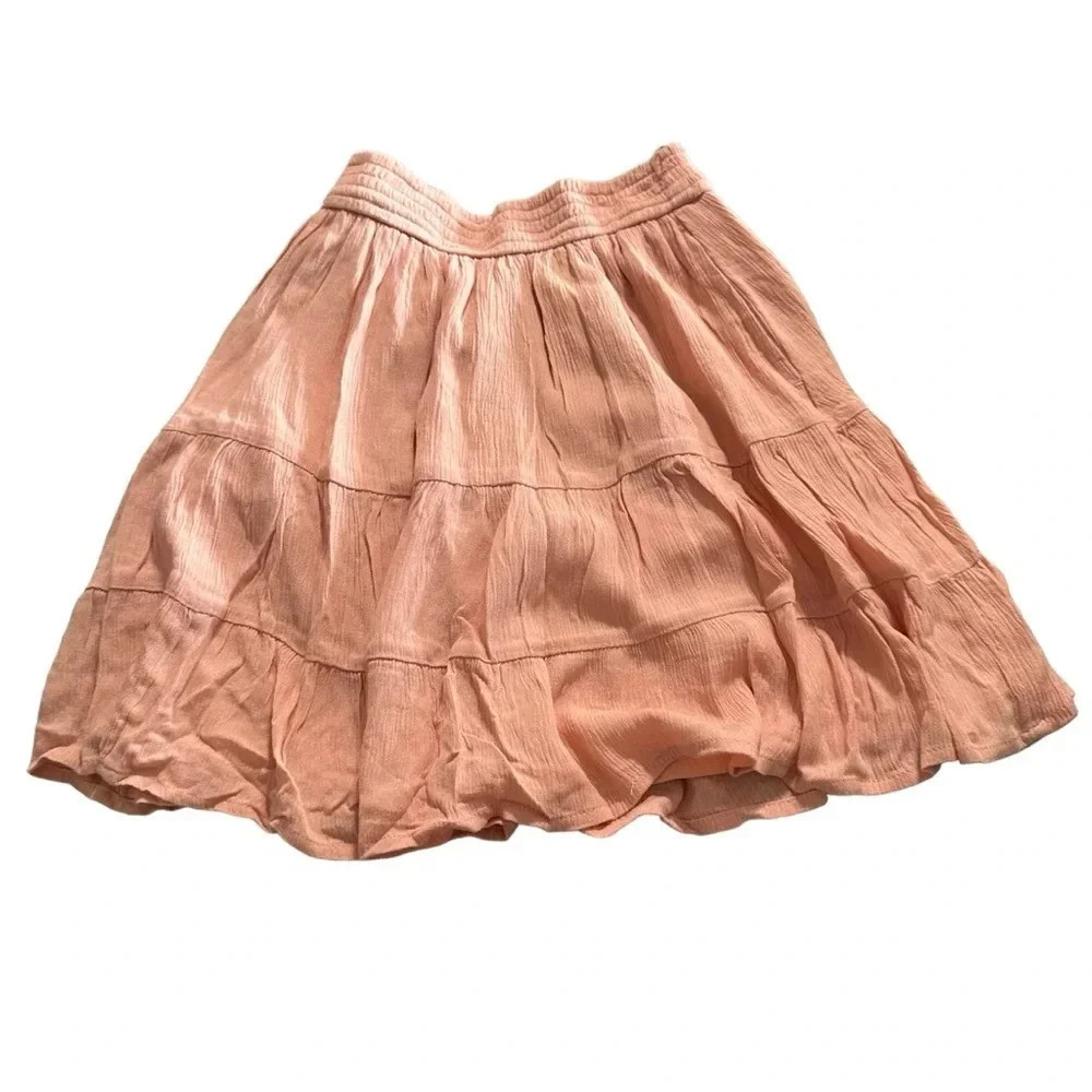 Hollister women's ultra high rise pink skirt XS, nwt
